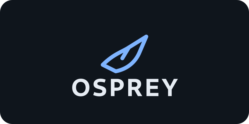 OSPREY (Open Science Platform for Research Engineering Yields) cover